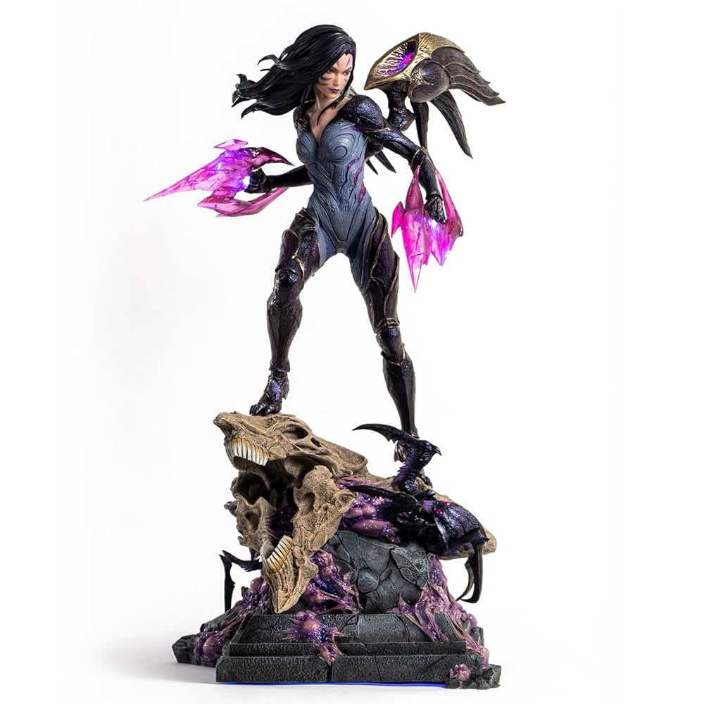 ゲームキャラクター League of Legends KaiSa 1/4 Statue Riot League of Legends Kai'Sa 1/4 Scale Statue by PureArts and